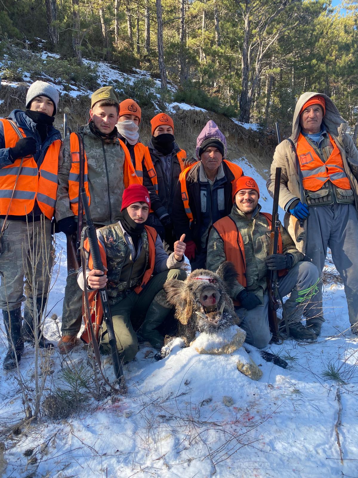 International hunting safari in the Taurus Mountains